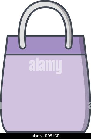 Shopping Bag segno icona illustrazione vettoriale per un uso personale e uso commerciale... Look pulito e icona alla moda... Illustrazione Vettoriale