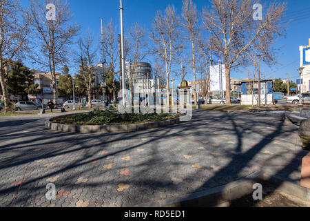 In Madani street,Golustu posto, West Azerbaijan provincia, Urmia, Iran Foto Stock