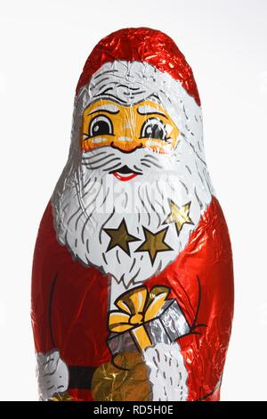 Cioccolata Babbo Natale, Babbo Natale Foto Stock