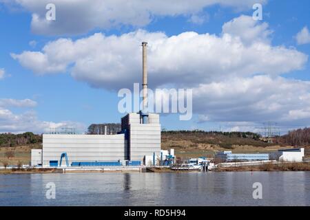 Kruemmel Centrale Nucleare, Geesthacht, Schleswig-Holstein Foto Stock