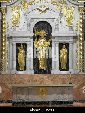 Interno della Basilica Cattedrale di Sant'Agostino sul luogo della Cattedrale di Sant'Agostino, Florida Foto Stock