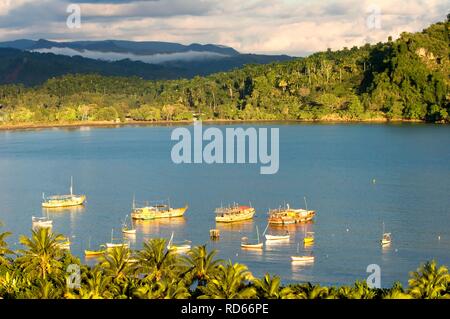 Baracoa bay, provincia di Guantanamo, Cuba Foto Stock