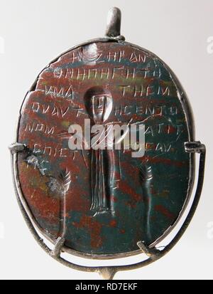 Amulet scolpiti in Intaglio (incise) Foto Stock