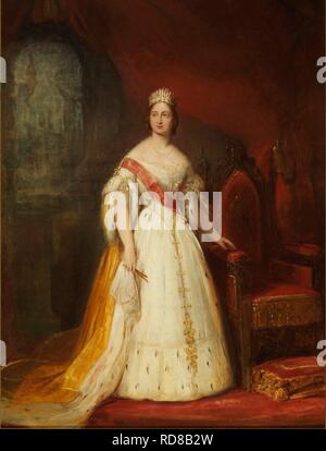 Gran duchessa Anna Pàvlovna della Russia (1795-1865), la Regina dei Paesi Bassi. Museo: Koninklijke Verzamelingen, Den Haag (L'Aia). Autore: PIENEMAN, Nicolaas. Foto Stock