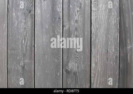 Weathered ampia grigio cedro pannelli di recinzione. Foto Stock