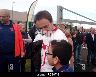 Anciens du RC Lens - Anciens du Lille OSC (01-04-2017) 23. Foto Stock