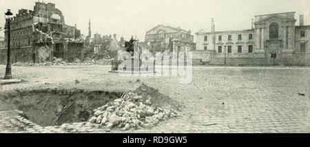 "Reims e le battaglie per il suo possesso" (1920) Foto Stock