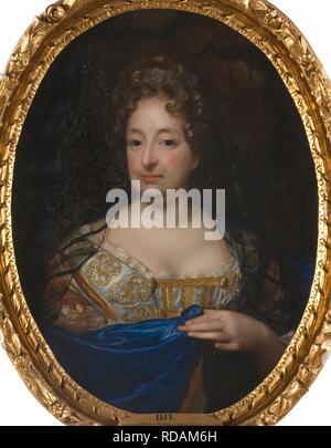 Ritratto di Sophia Charlotte di Hannover (1668-1705), regina in Prussia. Museo: Nationalmuseum di Stoccolma. Autore: Krafft, David von. Foto Stock