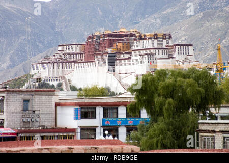 Namco lago sul plateau tibetano Foto Stock