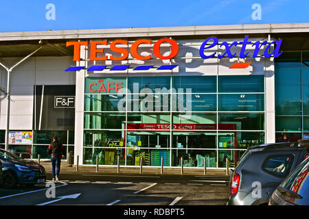 Culverhouse Cross, Cardiff, Galles del Sud Foto Stock