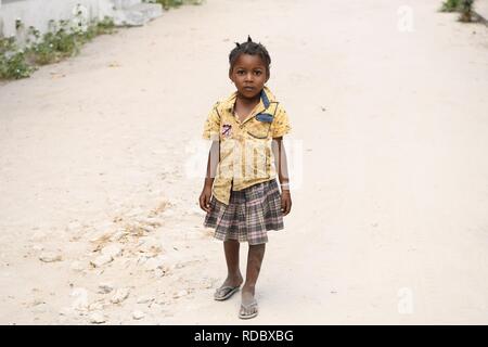 Bambini locali da Ibo Island, Mozambico Foto Stock