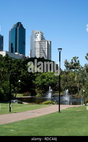 Città Giardini Botanici di Brisbane, Queensland, Australia Foto Stock