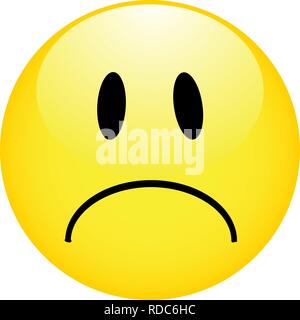 Carino faccina sorridente indossando occhiali, gli Emoji, smiley - illustrazione vettoriale Illustrazione Vettoriale