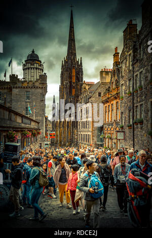 Europa, Großbritannien, Schottland, Edimburgo, frange, Stadtführung, Sherlock Holmes Foto Stock
