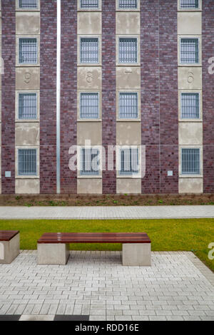 Il carcere, prigione DŸsseldorf, Renania settentrionale-Vestfalia, Germania, GefŠngnis, Justizvollzugsanstalt DŸsseldorf, Nordrhein-Westfalen, Deutschland Foto Stock