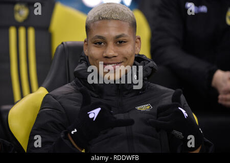 ARNHEM, 18-01-2019, GelreDome, stagione 2018 / 2019, Eredivisie, Vitesse player Richonell Margaret durante il match Vitesse - Excelsior Foto Stock