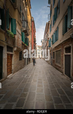 Un normale giorno di Venezia Foto Stock