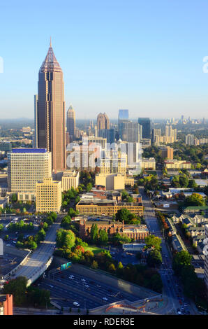 La Georgia il bellissimo skyline di Atlanta Foto Stock