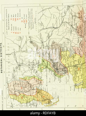 . La storia di Victoria della contea di Lancaster;. Storia naturale. . Si prega di notare che queste immagini vengono estratte dalla pagina sottoposta a scansione di immagini che possono essere state migliorate digitalmente per la leggibilità - Colorazione e aspetto di queste illustrazioni potrebbero non perfettamente assomigliano al lavoro originale. Farrer, William, 1861-1924, ed; Brownbill, J. , comune di ed. Londra [Constable] Foto Stock