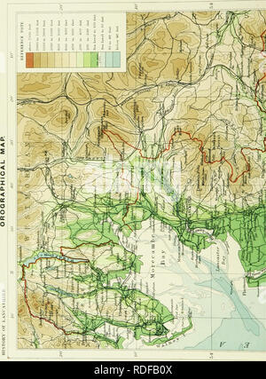 . La storia di Victoria della contea di Lancaster;. Storia naturale. . Si prega di notare che queste immagini vengono estratte dalla pagina sottoposta a scansione di immagini che possono essere state migliorate digitalmente per la leggibilità - Colorazione e aspetto di queste illustrazioni potrebbero non perfettamente assomigliano al lavoro originale. Farrer, William, 1861-1924, ed; Brownbill, J. , comune di ed. Londra [Constable] Foto Stock