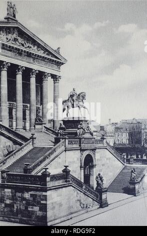 Galleria Nazionale di Berlino, foto storiche da circa 1899 Foto Stock