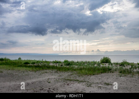 Nuvole sopra Georgian Bay Foto Stock