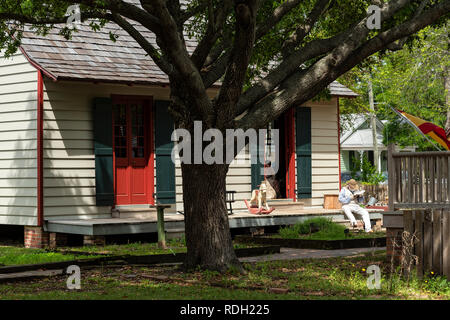 Charles Lavalle Casa nel centro storico di Pensacola, Florida. Foto Stock