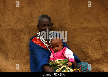 Masai Foto Stock