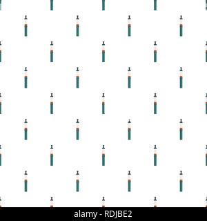 Vape moderno pattern penna perfetta ripetizione del vettore per qualsiasi web design Illustrazione Vettoriale