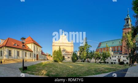 GNIEZNO, Grande Polonia Provincia / POLONIA - luglio 8, 2018: Il Royal Cattedrale di Gniezno Foto Stock