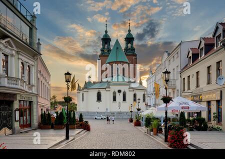 GNIEZNO, Grande Polonia Provincia / POLONIA - luglio 8, 2018: Il Royal Cattedrale di Gniezno Foto Stock