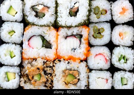 Sushi, Sashimi Foto Stock