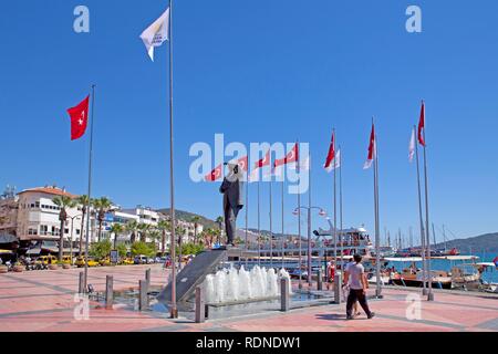 Porto, Marmaris, Turchia egea, Turchia, Asia Foto Stock