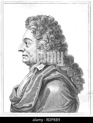 CHRISTOPHER WREN (1632-1723) architetto inglese, astronomo e matematico Foto Stock
