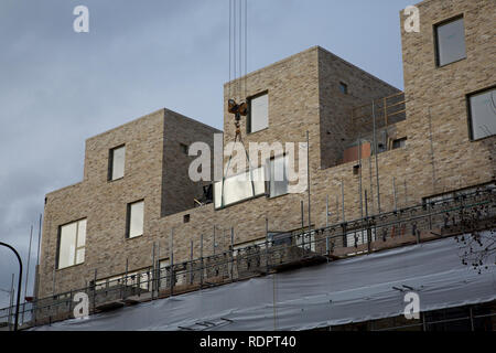 Londra, Regno Unito. 18 gennaio 2019. Costruzione di opere a Camberwell Foto Stock