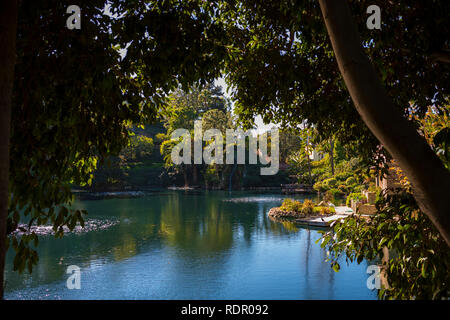 Auto-Realizzazione Fellowship Lago Shrine Temple, Los Angeles, California. Foto Stock