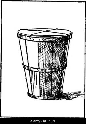 . La patata dolce; un manuale per il coltivatore di pratica. Patate dolci. Preparazione per il mercato 217 Capacità di sette mila e cinquanta-sei pollici cubi deve essere un cilindro standard." i canestri.- Sebbene ostacola impiallacciatura sono troppo leggeri per le patate dolci, il loro aspetto attraente e con- venience di manipolazione li hanno resi molto popolari con- tenitore sui grandi mercati. Tuttavia, il mittente dovrà contare su occasionali di gravi perdite dalla rottura f^^^ ^^H[ ^^H^ li^Hi^^II^^. Figura 35.- sette ottavi di Moggio ostacolare, 16 pollici alto, uno dei più popolari con- Figtjee 36.-Full Moggio Foto Stock