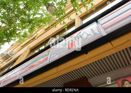 SEOUL, Corea del Sud - circa maggio, 2017: 7-11 convenience store segno. Foto Stock