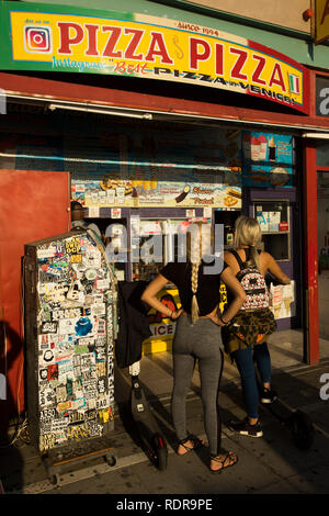 Pizzeria, Venice Beach, Los Angeles, California, Stati Uniti d'America Foto Stock