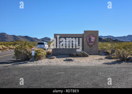 Parco nazionale di Joshua Tree, ventinove Palme, 29 palme, CALIFORNIA, STATI UNITI D'AMERICA Foto Stock