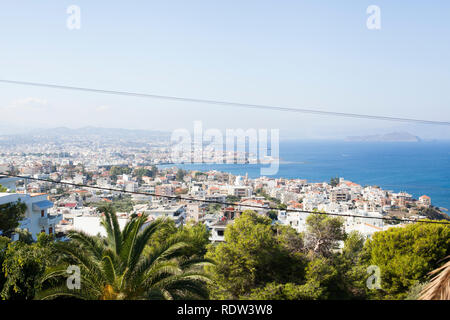 Chania, Creta / Grecia - Novembre 05 2014: panoramica sulla città di Chania, Grecia. Foto Stock