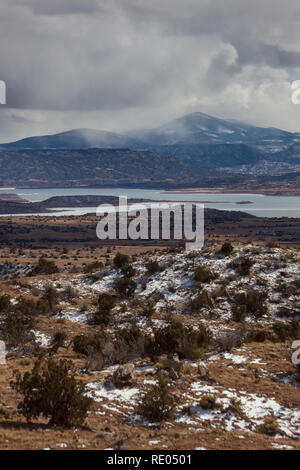 Ghost Ranch, Rio Arriba County, Nuovo Messico, STATI UNITI D'AMERICA Foto Stock