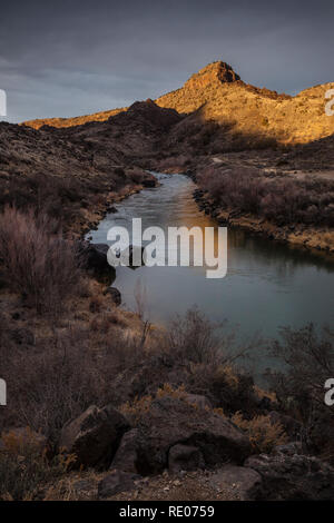 Giunzione di Taos, Taos County, Nuovo Messico, STATI UNITI D'AMERICA Foto Stock