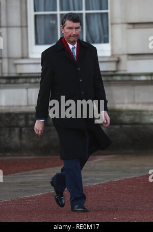 I membri della famiglia reale di partecipare alla Queen's pranzo di Natale a Buckingham Palace con: Commander Tim Laurence dove: Londra, Regno Unito quando: 19 Dic 2018 Credit: John Rainford/WENN Foto Stock