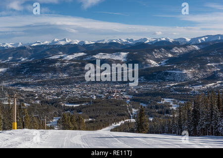 Breckenridge picco 9 Foto Stock