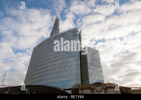 La notizia è un edificio a 17 piani di blocco di office in London Bridge trimestre lo sviluppo. Esso ospita tutte le notizie del Regno Unito Londra operazioni, compreso il Wa Foto Stock