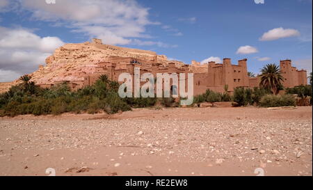 Marokko, Berberstadt Ouarzazate 2018 Foto Stock