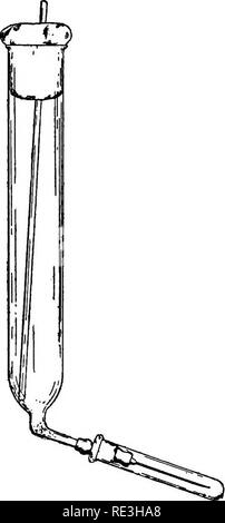 . Microrganismi patogeni. Un libro di testo di microbiologia per medici e studenti di medicina. (Basato su Williams' batteriologia). Batteriologia; batteri patogeni. 98 batteriologia con alcool e bichloride ed essiccato. Un bendaggio elastico è applicato attorno al braccio per distendere le vene. Un ago sterile attaccato a una speciale sterilizzato pipetta di sangue viene spinta in vena e la desiderata quantità di sangue raccolto (vedere Fig. 37). Esso può essere lasciato coagulare se siero sterile è desiderato, oppure esso può essere defibrinated mediante agitazione con la bacchetta di vetro se una miscela di globuli e siero è desiderato, o Foto Stock