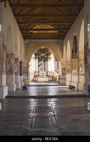 Chiesa del Beguinage, Sito Patrimonio Mondiale dell'Unesco, Sint-Truiden, Belgio, Europa Foto Stock