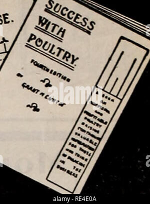 . Il poultryman orientale. Il pollame periodici; frutto di periodici. 44 IL POULTRYMAN ORIENTALE.. "Iff. Si prega di notare che queste immagini vengono estratte dalla pagina sottoposta a scansione di immagini che possono essere state migliorate digitalmente per la leggibilità - Colorazione e aspetto di queste illustrazioni potrebbero non perfettamente assomigliano al lavoro originale. South Freeport, Me. : Geo. P. Goffin; Freeport, Me. : Geo. P. Goffin; Kent's Hill, Me. : E. E. Peacock Foto Stock